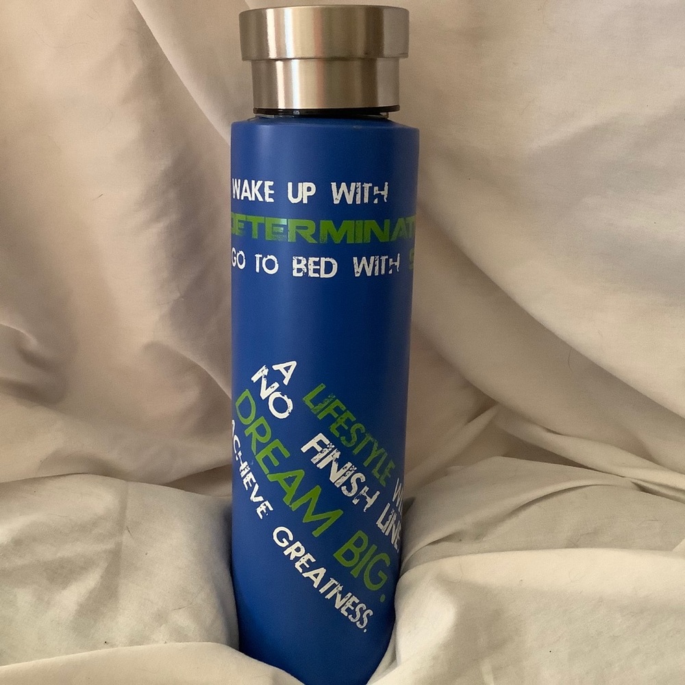 Silver One Stainless Steel 24 oz Water Bottle